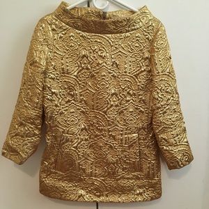 Michael Kors vintage gold top